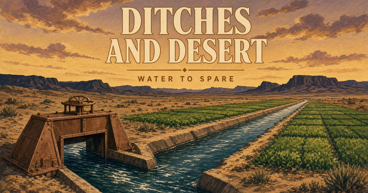 Ditches and Desert